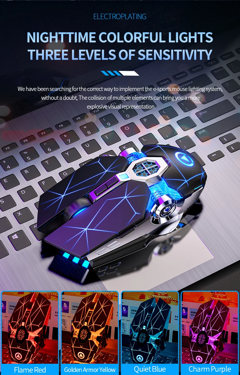 2.4G Wireless Mouse 6D Optical Rechargeable Wireless Mouse Noiseless Mice DPI1600 for Macbook PC Laptop 2.4G Wireless Mouse 6D Optical Rechargeable Wireless Mouse Noiseless Mice DPI1600 for Macbook PC Laptop