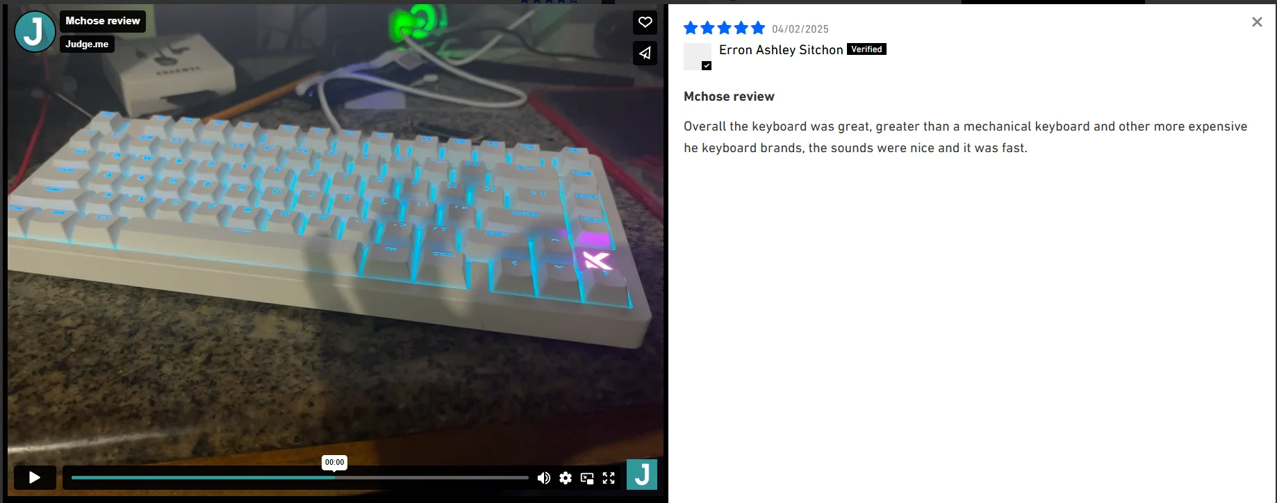 MCHOSE Jet 75 Magnetic Switch Gaming Keyboard Hall Effect Hot-Swappable Customized RGB Snap Tap 0.1ms Latency 8kHz Polling Rate