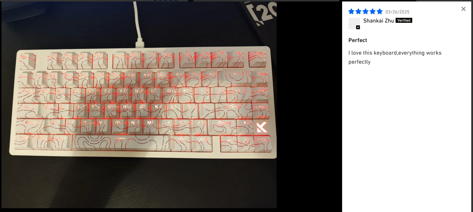 MCHOSE Jet 75 Magnetic Switch Gaming Keyboard Hall Effect Hot-Swappable Customized RGB Snap Tap 0.1ms Latency 8kHz Polling Rate