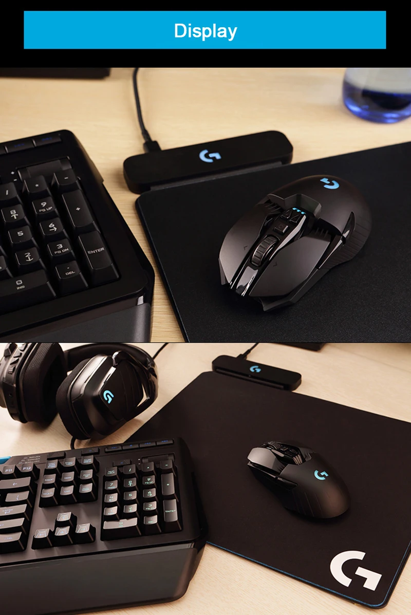 Logitech G903 HERO LIGHTSPEED Wireless Gaming Mouse 100% Original RGB 16000DPI Gamer Upgrade Wireless Bluetooth Mouse