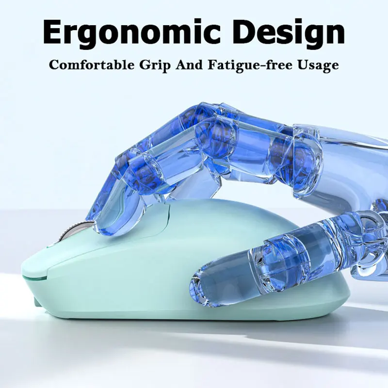 Portable Rechargeable Wireless Mouse 2.4G/Bluetooth Mini Silent Gamer Mice for Computer ipad High Precision Gaming Mouse 2 Modes Portable Rechargeable Wireless Mouse 2.4G/Bluetooth Mini Silent Gamer Mice for Computer ipad High Precision Gaming Mouse 2 Modes