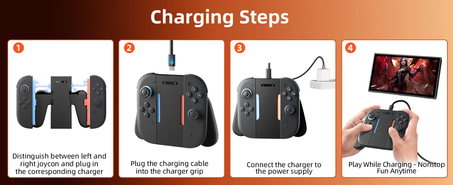 Mini Charging Grip Bracket For Switch 2 Joy-con Handle Gaming Controller Grip Magnetic Connection Charging Holder For Switch 2 Mini Charging Grip Bracket For Switch 2 Joy-con Handle Gaming Controller Grip Magnetic Connection Charging Holder For Switch 2