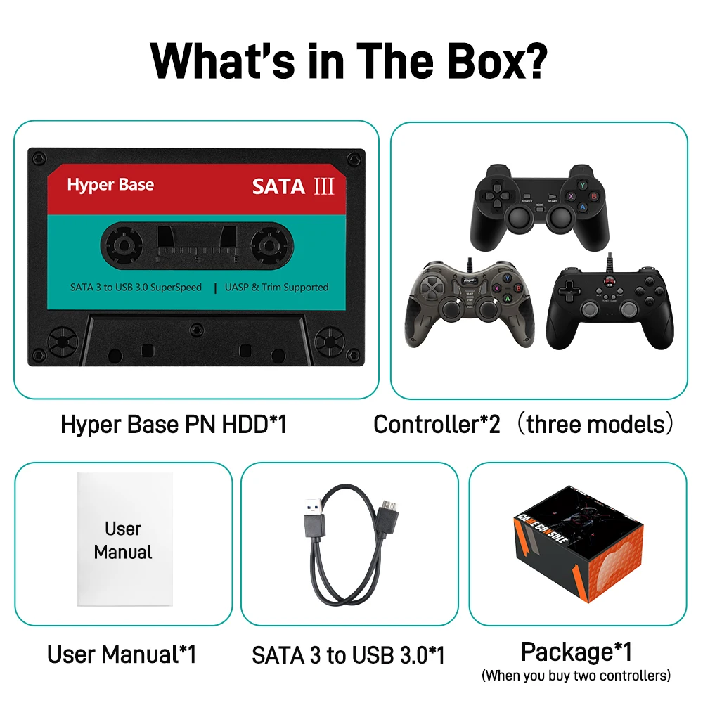 500G/2T External Gaming Hard Drive with 77 AAA PC Games Playnite OS Portable Game Console for Windows PC/Laptop 500G/2T External Gaming Hard Drive with 77 AAA PC Games Playnite OS Portable Game Console for Windows PC/Laptop