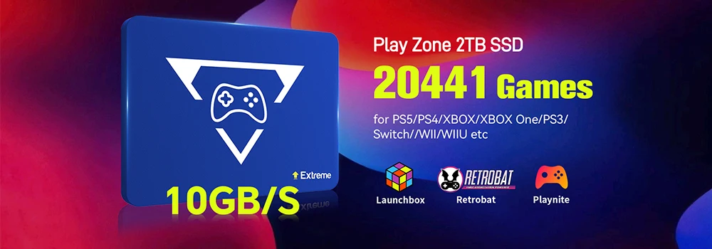 500G/2T External Gaming Hard Drive with 77 AAA PC Games Playnite OS Portable Game Console for Windows PC/Laptop 500G/2T External Gaming Hard Drive with 77 AAA PC Games Playnite OS Portable Game Console for Windows PC/Laptop