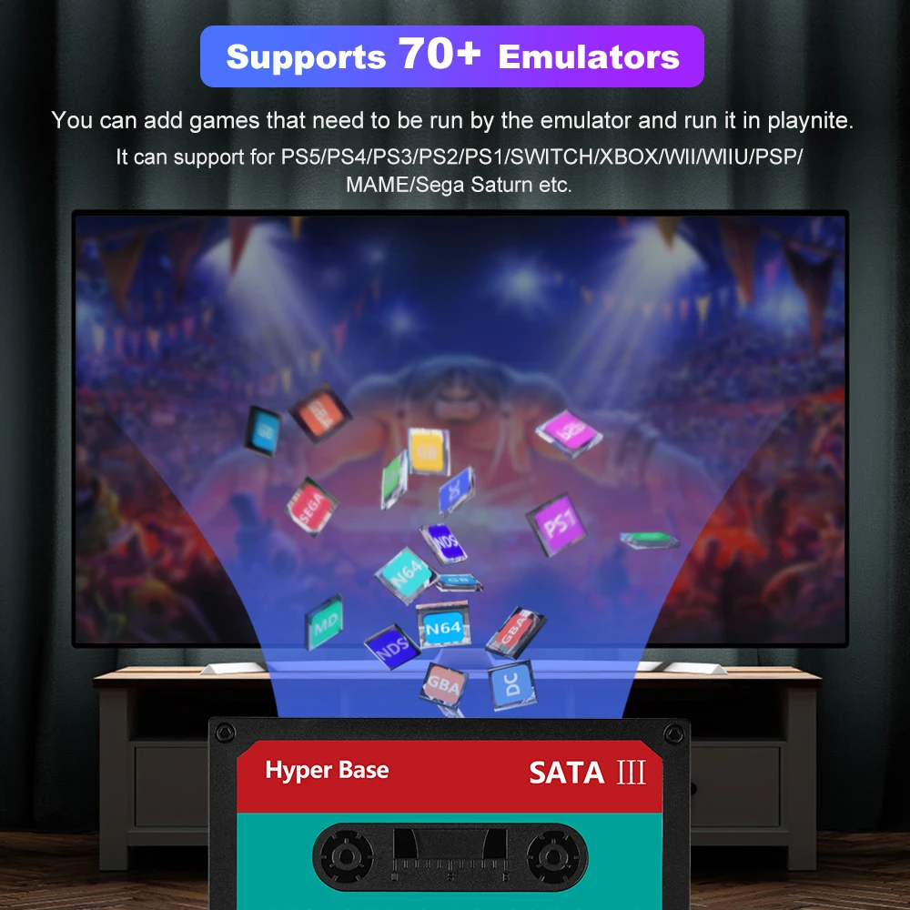 500G/2T External Gaming Hard Drive with 77 AAA PC Games Playnite OS Portable Game Console for Windows PC/Laptop 500G/2T External Gaming Hard Drive with 77 AAA PC Games Playnite OS Portable Game Console for Windows PC/Laptop