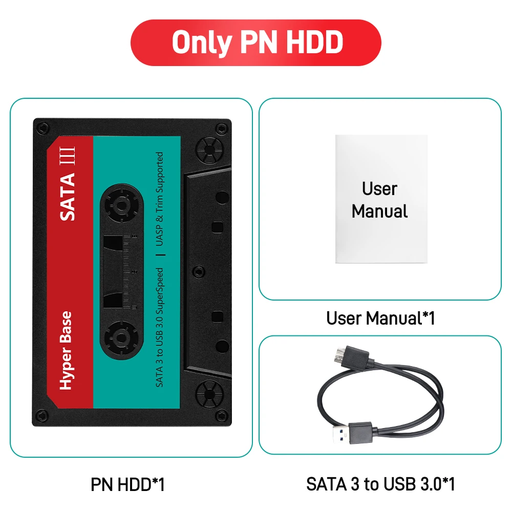 ONLY PN HDD