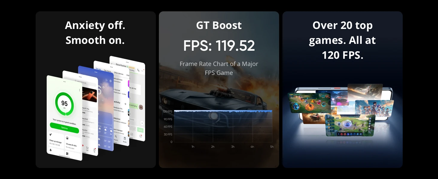 Global Version realme GT 7 5G AI Smartphone Mediatek Dimensity 9400e 120HZ AMOLED Display 7000 mAh Battery 120W Fast Charging