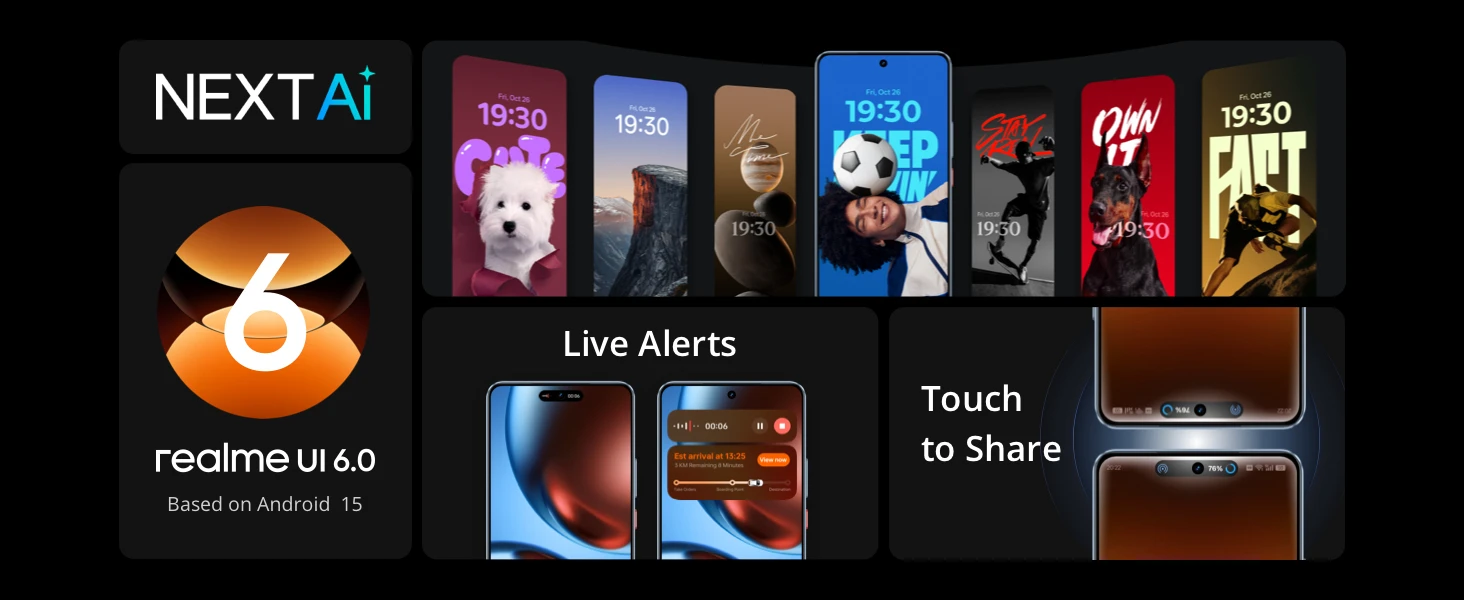 Global Version realme GT 7 5G AI Smartphone Mediatek Dimensity 9400e 120HZ AMOLED Display 7000 mAh Battery 120W Fast Charging