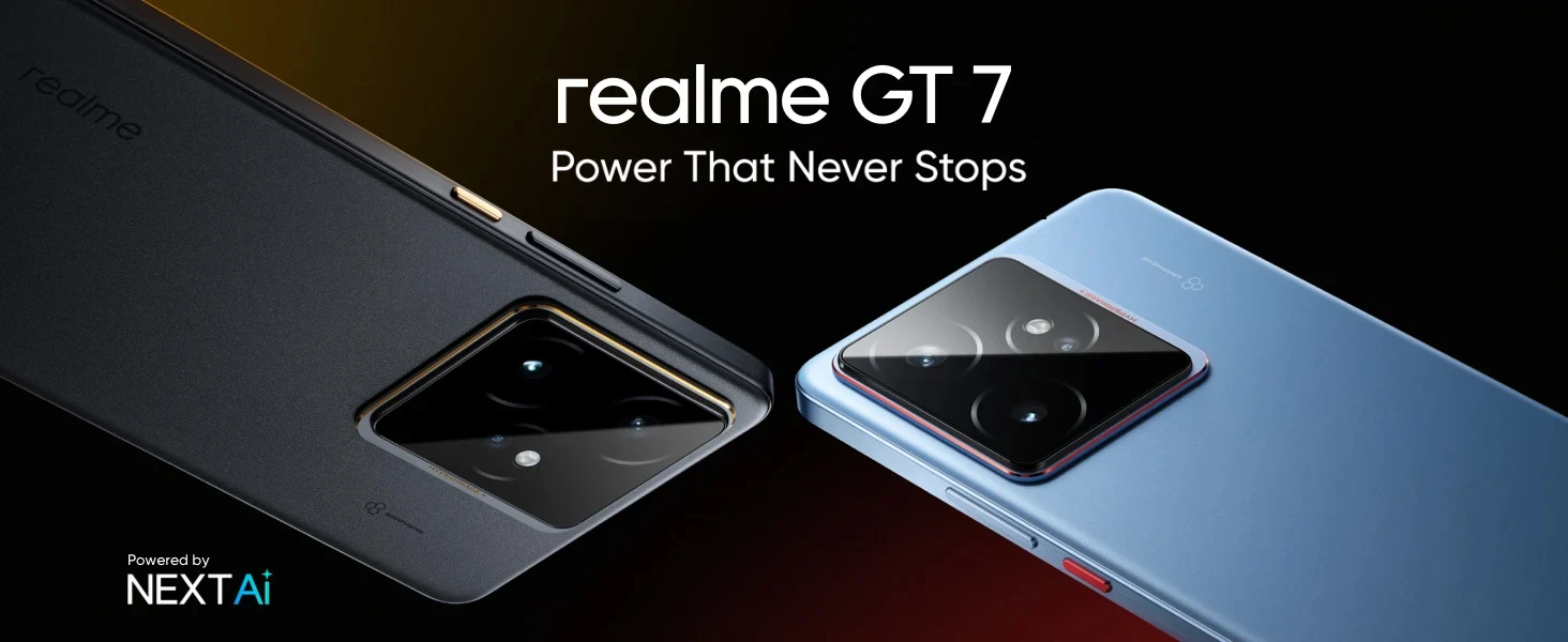 Global Version realme GT 7 5G AI Smartphone Mediatek Dimensity 9400e 120HZ AMOLED Display 7000 mAh Battery 120W Fast Charging