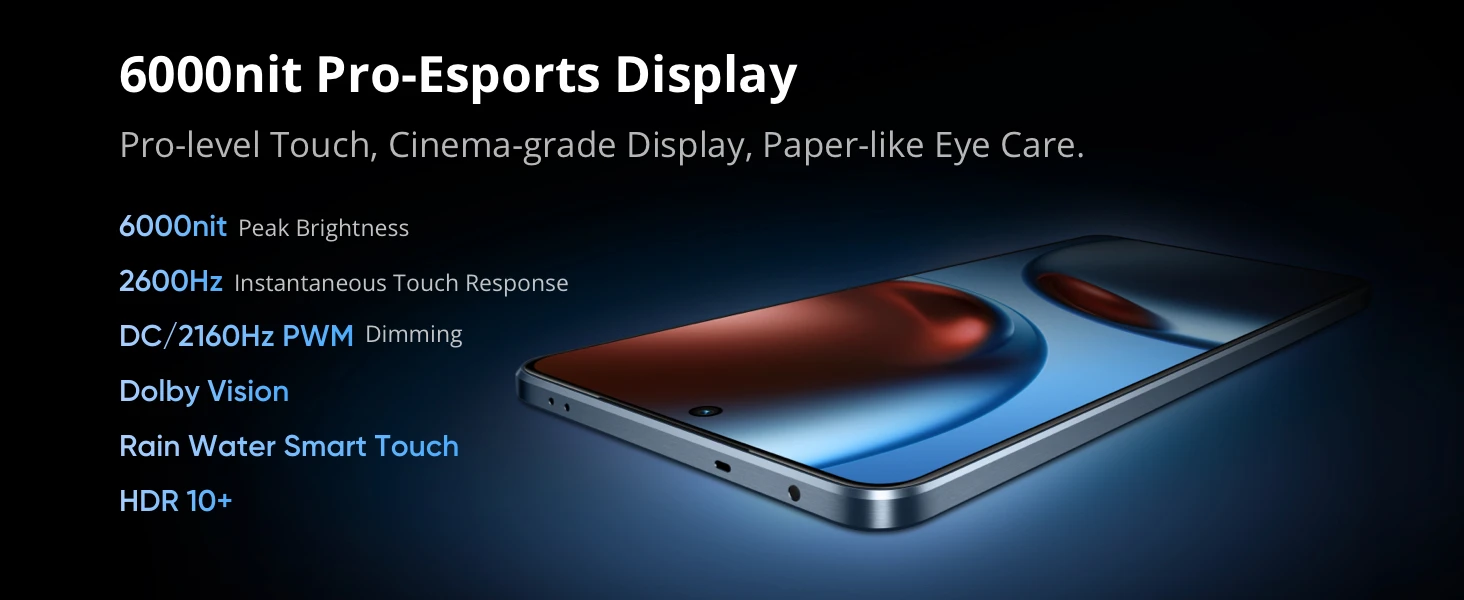 Global Version realme GT 7 5G AI Smartphone Mediatek Dimensity 9400e 120HZ AMOLED Display 7000 mAh Battery 120W Fast Charging