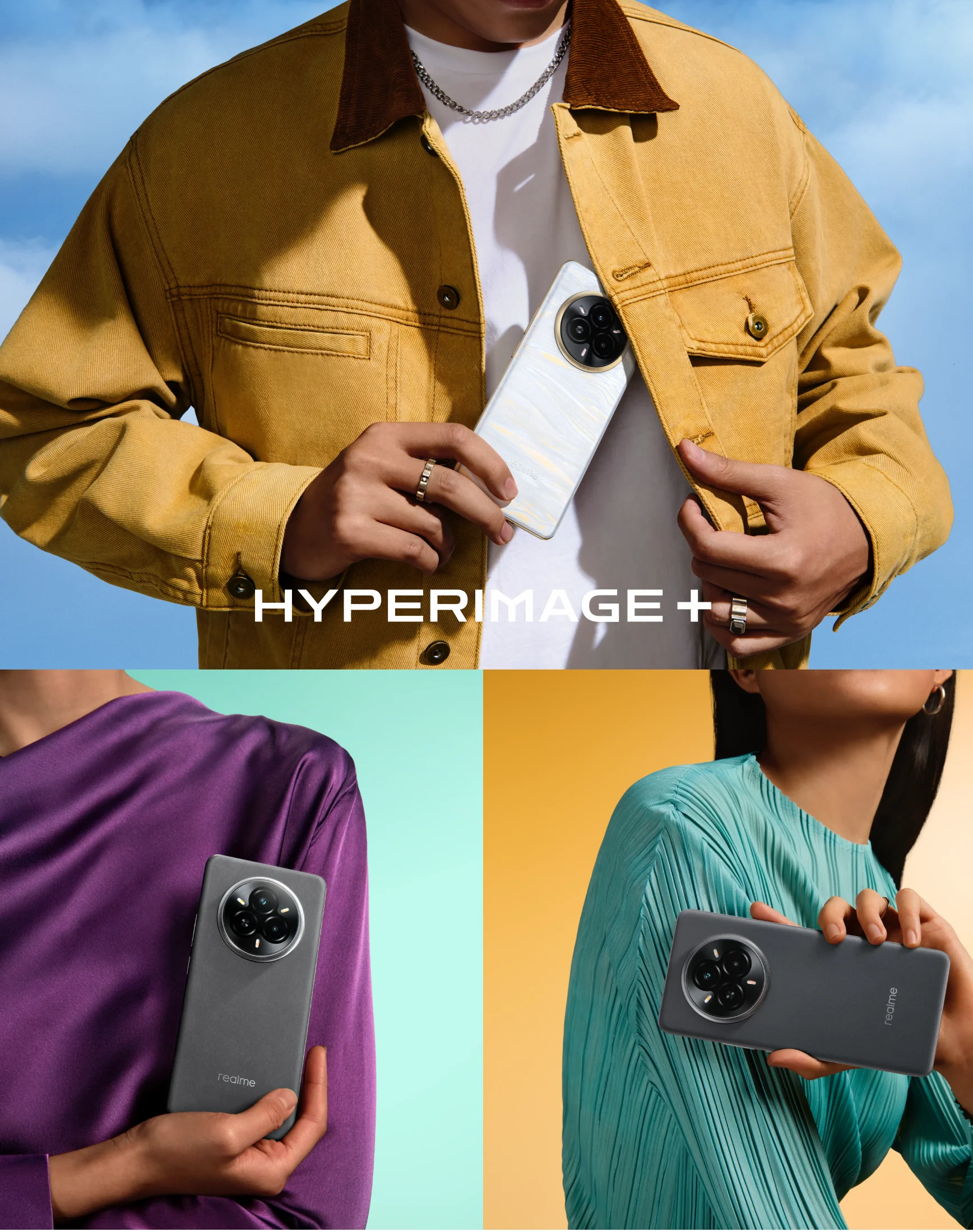 Global Version realme 14 Pro 5G Smartphone 50MP Sony IMX882 OIS Camera Dimensity 7300 Energy 120Hz Curved Vision Display IP69