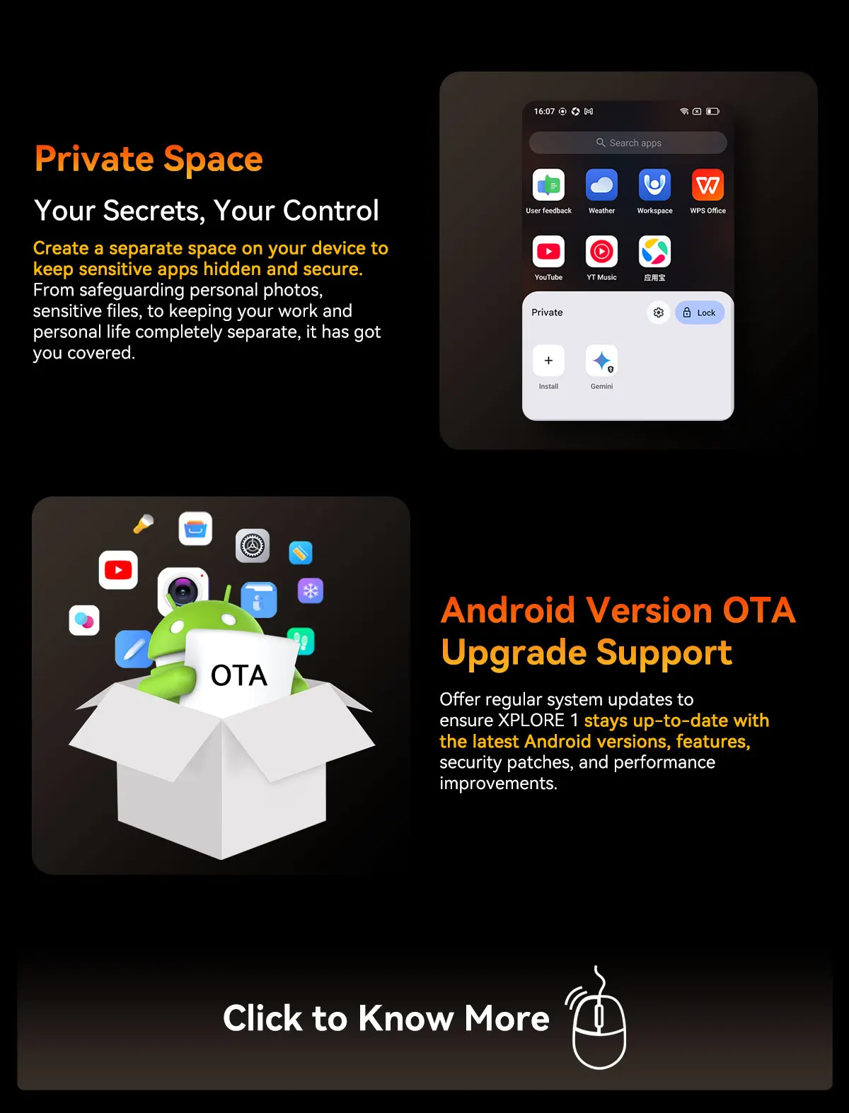 Blackview XPLORE 1 Rugged Smartphone, 5G Waterproof Outdoor Smartphone Android 15, 6.78'' 2.4K Display, 256GB/512GB, 20000mAh