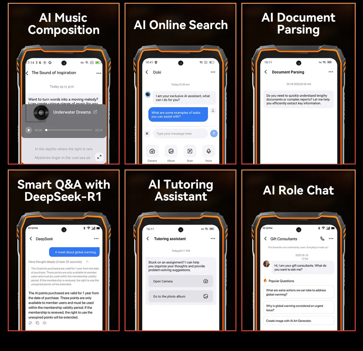 Blackview XPLORE 1 Rugged Smartphone, 5G Waterproof Outdoor Smartphone Android 15, 6.78'' 2.4K Display, 256GB/512GB, 20000mAh
