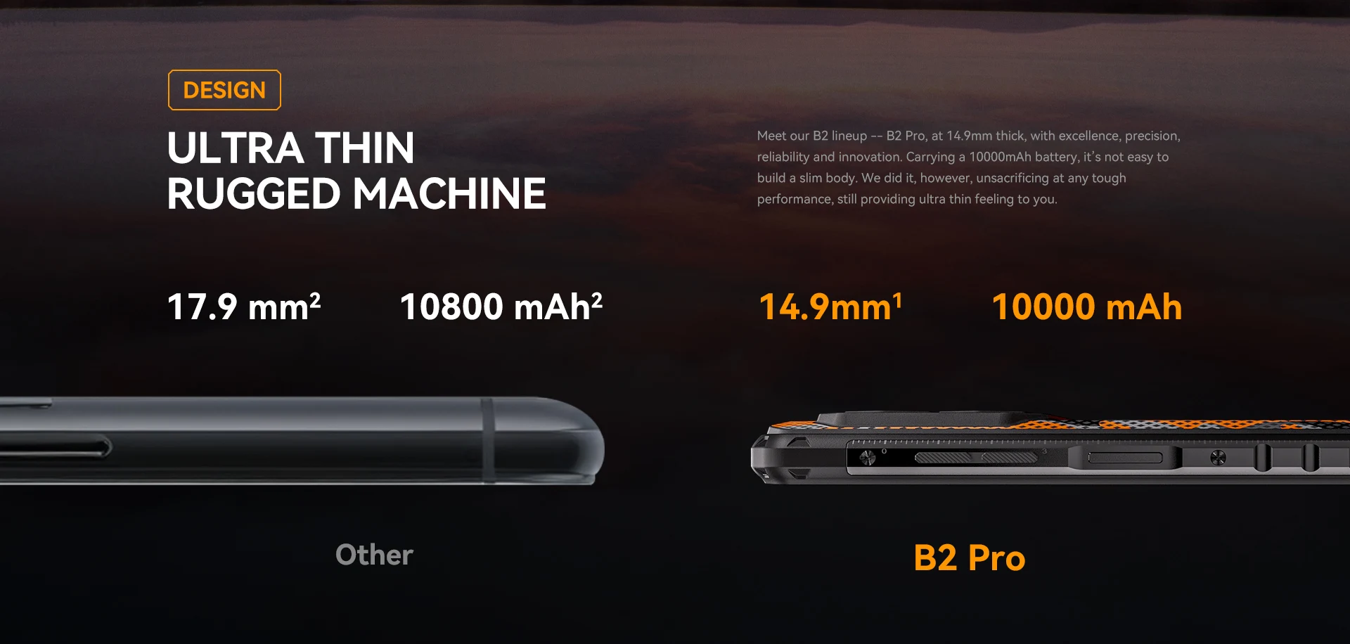 IIIF150 B2 Pro Rugged Phone MTK Helio G99 Android Smartphone 10000mAh 30W Charge 24GB 256GB 108MP Camera 6.8