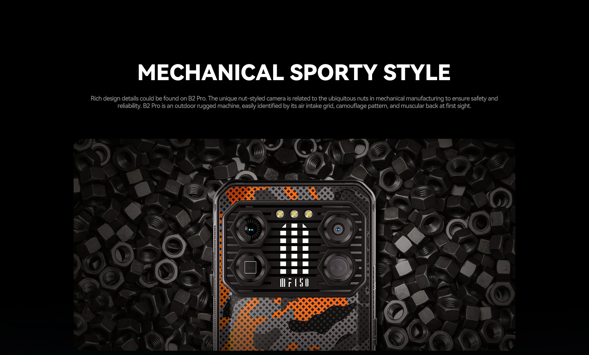 IIIF150 B2 Pro Rugged Phone MTK Helio G99 Android Smartphone 10000mAh 30W Charge 24GB 256GB 108MP Camera 6.8