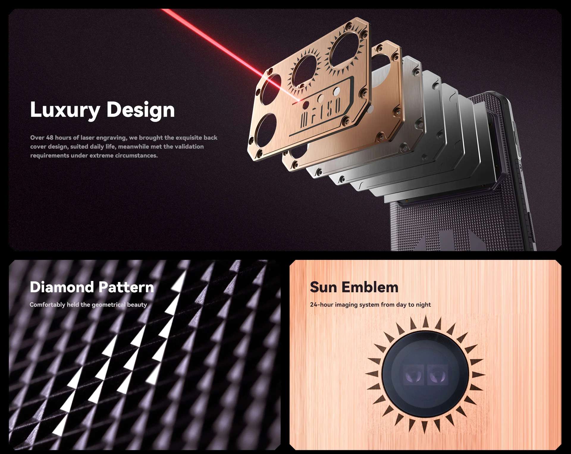 IIIF150 Raptor Rugged Phone MTK Helio G99 Chip 10000mAh Battery 108MP Main Camera 6.78inch FHD+ 120Hz Display Smartphone