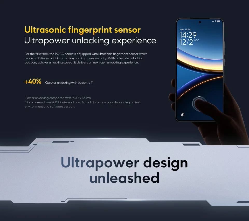 POCO F7 Pro 5G Global Version Smartphone Snapdragon® 8 Gen 3 50MP dual camera with OIS  NFC