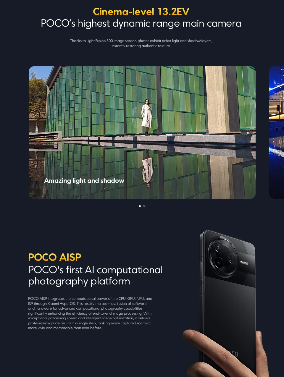 POCO F7 Pro 5G Global Version Smartphone Snapdragon® 8 Gen 3 50MP dual camera with OIS  NFC