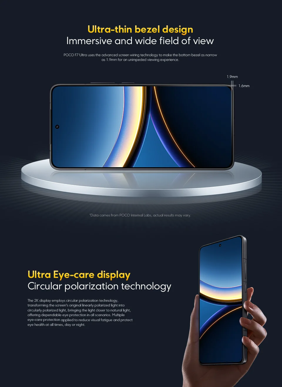 POCO F7 Pro 5G Global Version Smartphone Snapdragon® 8 Gen 3 50MP dual camera with OIS  NFC