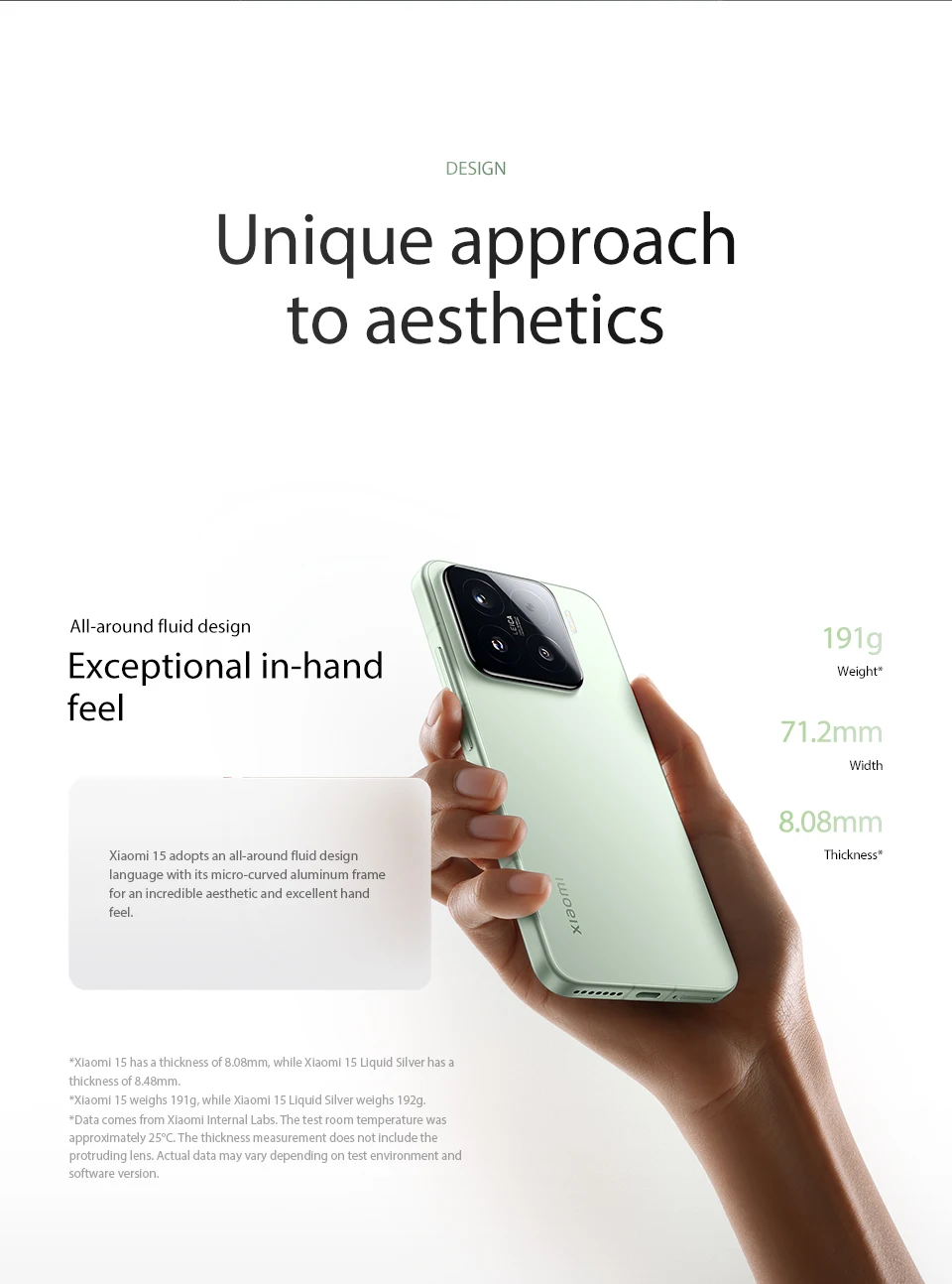 FR Warehouse Xiaomi 15 Smartphone Global Version Snapdragon 8 Elite 6.36