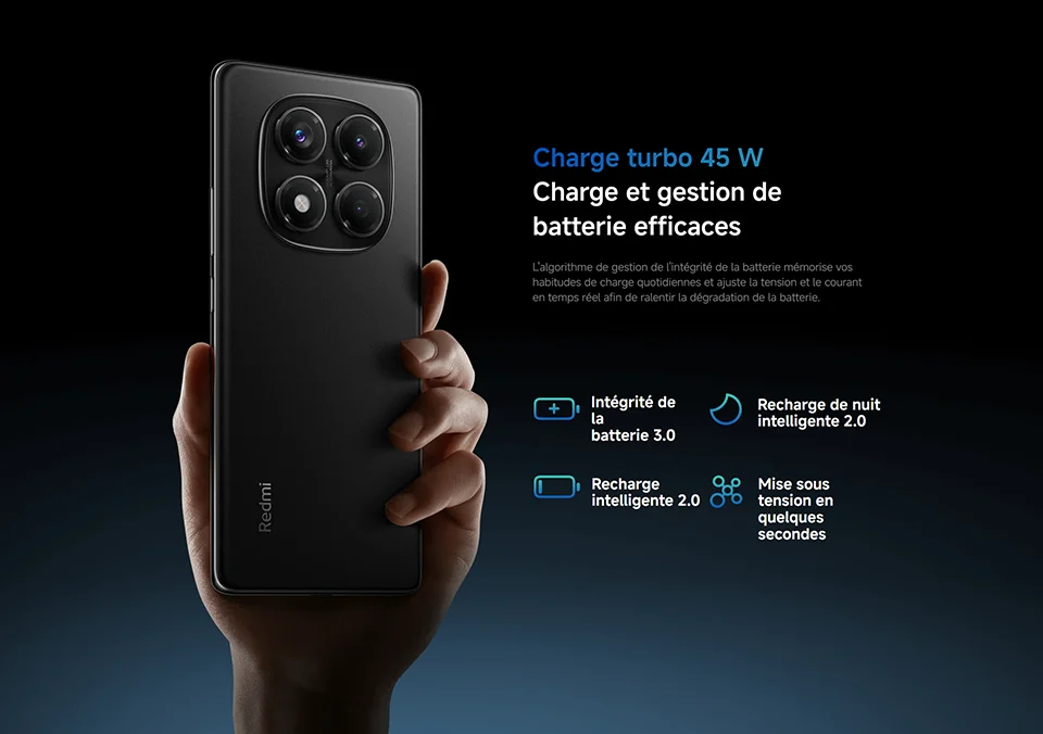 Xiaomi Redmi Note 14 Pro 4G, NFC, smartphone, MediaTek Helio G100-Ultra, AMOLED screen of inches, 120Hz, camera of 200 MP, battery of 5500mAh,Charger Not Included