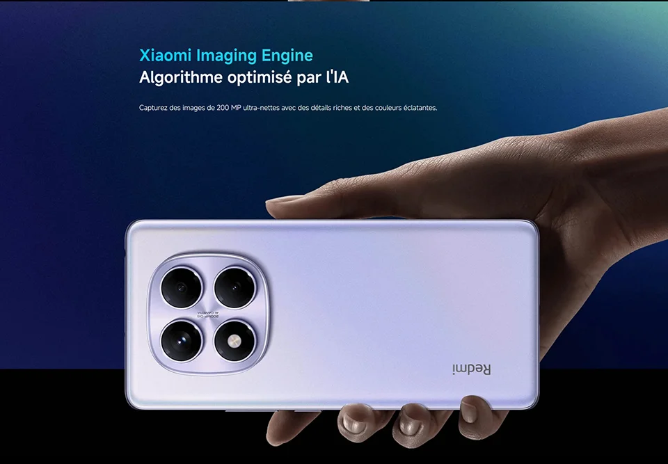 Xiaomi Redmi Note 14 Pro 4G, NFC, smartphone, MediaTek Helio G100-Ultra, AMOLED screen of inches, 120Hz, camera of 200 MP, battery of 5500mAh,Charger Not Included