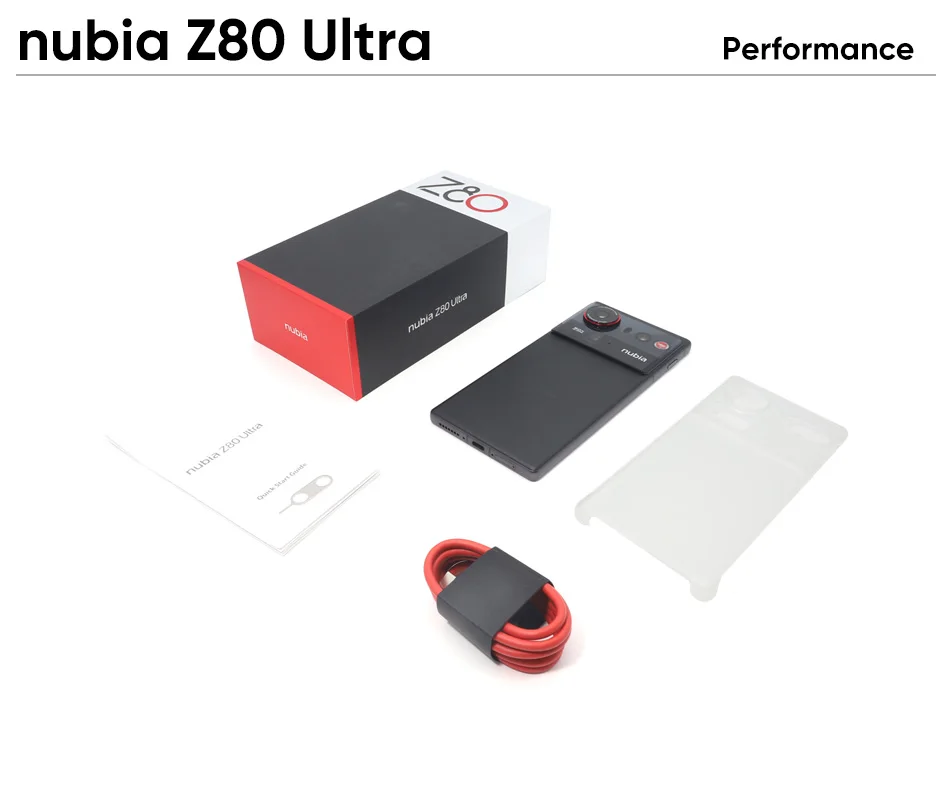 nubia Z80 Ultra Smartphone Snapdragon 8 Elite Gen 5 7200mAh 6.85'' 144Hz OLED Display 90W Fast Charging 64MP+50MP AI Camera NFC