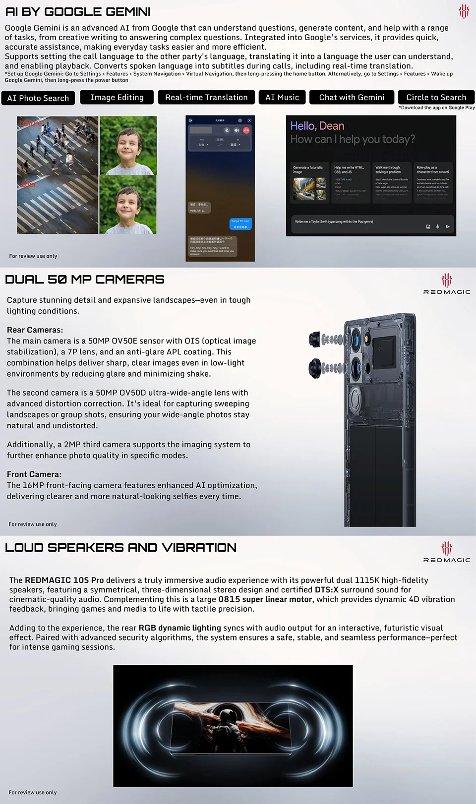 RedMagic 10S Pro global Version 5G game telephone Snapdragon 8 Elite leading 7050mAh 80W fast charge 6.85 inches RedMagic 10S Pro global Version 5G game telephone Snapdragon 8 Elite leading 7050mAh 80W fast charge 6.85 inches