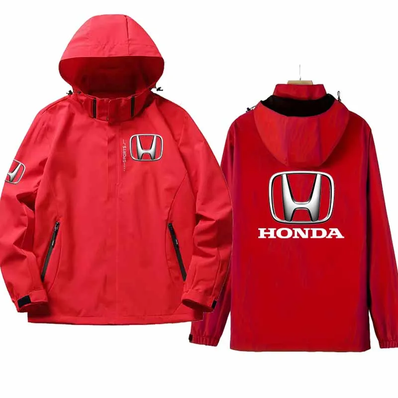2026 Honda Logo Racing Team Autumn Jacket Men's and Women's Windproof Sportswear Outdoor Fashion Cycling Clothing Windproof Top 2026 Honda Logo Racing Team Autumn Jacket Men's and Women's Windproof Sportswear Outdoor Fashion Cycling Clothing Windproof Top