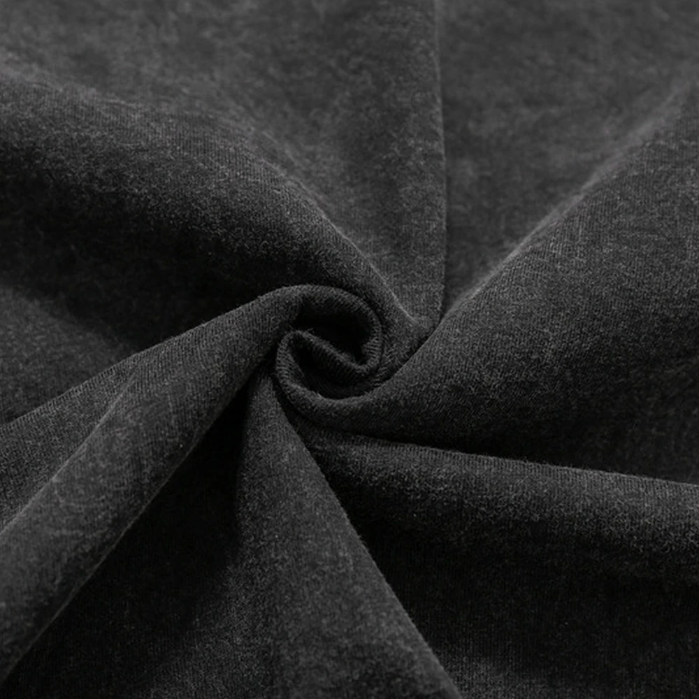 100% Cotton Vintage Washed Club T Shirt Fashion Men/Women Aesthetic Retro Streetwear High Quality Retro Acid Wash Tees Shirts