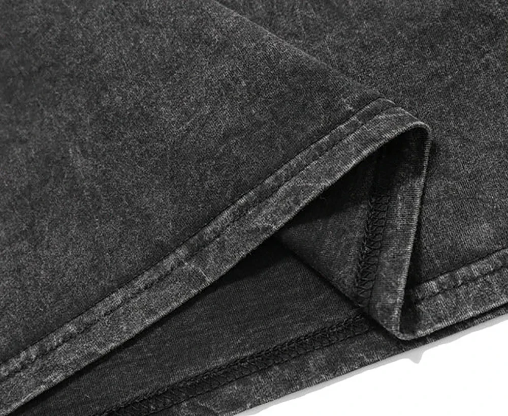 100% Cotton Vintage Washed Club T Shirt Fashion Men/Women Aesthetic Retro Streetwear High Quality Retro Acid Wash Tees Shirts