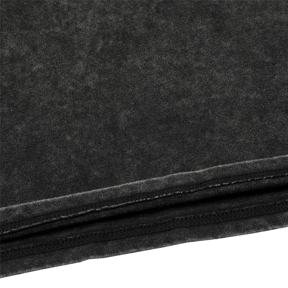 100% Cotton Vintage Washed Club T Shirt Fashion Men/Women Aesthetic Retro Streetwear High Quality Retro Acid Wash Tees Shirts