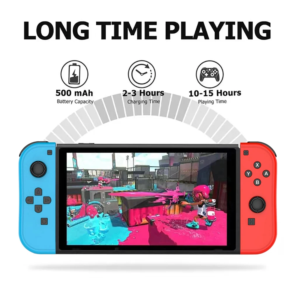 Multicolor Joycons Controller For Nintendo Switch/Lite/Oled Wireless Gamepad With Vibration Joypad Controller Video Game Console Multicolor Joycons Controller For Nintendo Switch/Lite/Oled Wireless Gamepad With Vibration Joypad Controller Video Game Console