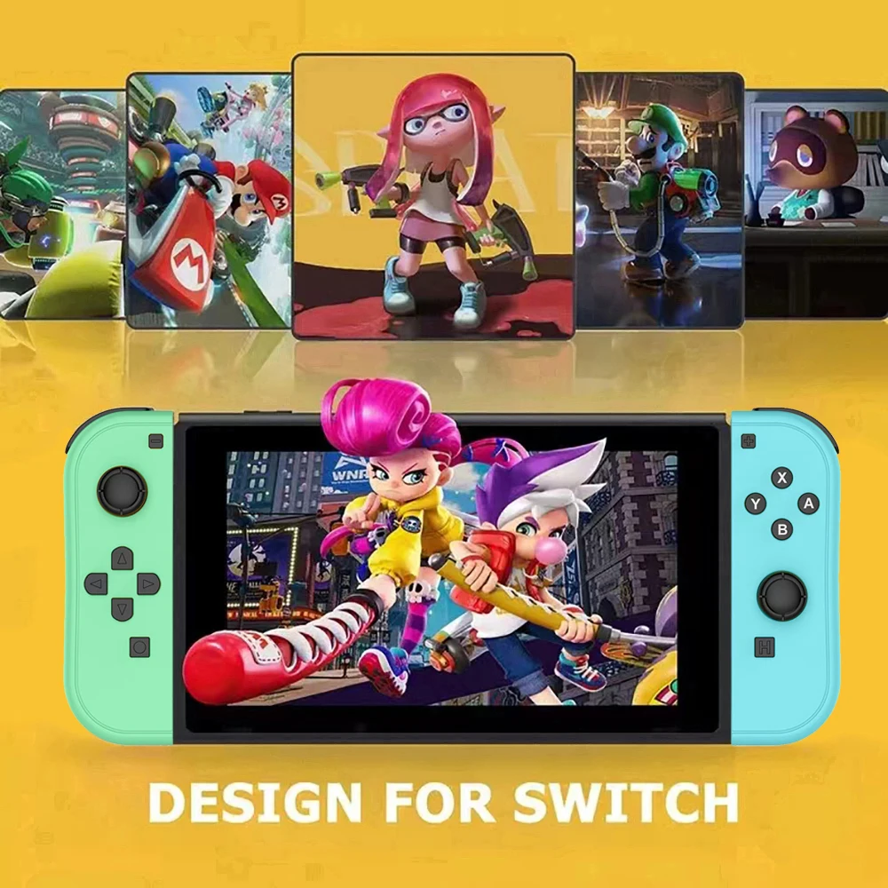 Multicolor Joycons Controller For Nintendo Switch/Lite/Oled Wireless Gamepad With Vibration Joypad Controller Video Game Console Multicolor Joycons Controller For Nintendo Switch/Lite/Oled Wireless Gamepad With Vibration Joypad Controller Video Game Console