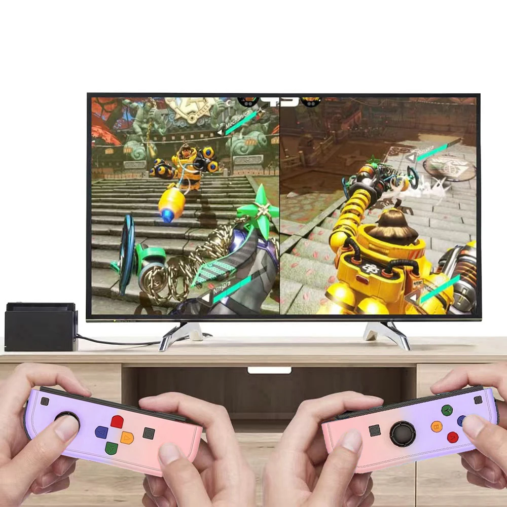 Multicolor Joycons Controller For Nintendo Switch/Lite/Oled Wireless Gamepad With Vibration Joypad Controller Video Game Console Multicolor Joycons Controller For Nintendo Switch/Lite/Oled Wireless Gamepad With Vibration Joypad Controller Video Game Console