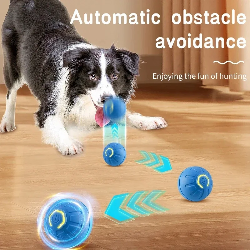 Smart Dog Toys Ball Electronic Interactive Pet Toy Moving Ball USB Automatic Moving Bouncing for Puppy Birthday gift Cat Product Smart Dog Toys Ball Electronic Interactive Pet Toy Moving Ball USB Automatic Moving Bouncing for Puppy Birthday gift Cat Product