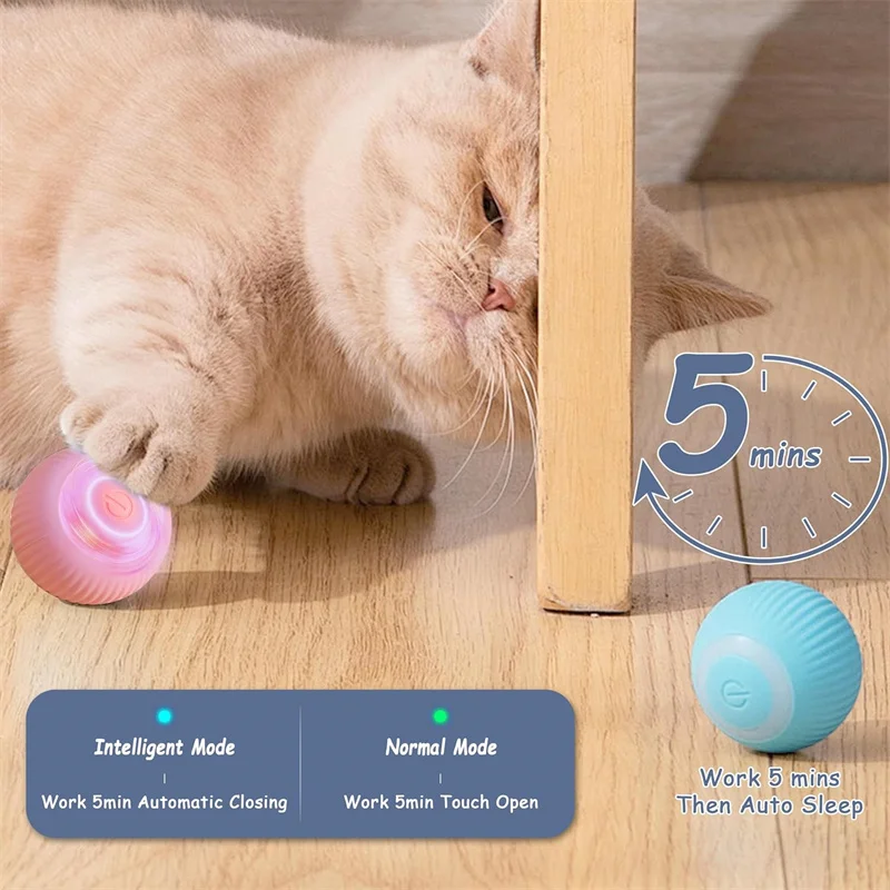 Smart Dog Toys Ball Electronic Interactive Pet Toy Moving Ball USB Automatic Moving Bouncing for Puppy Birthday gift Cat Product Smart Dog Toys Ball Electronic Interactive Pet Toy Moving Ball USB Automatic Moving Bouncing for Puppy Birthday gift Cat Product