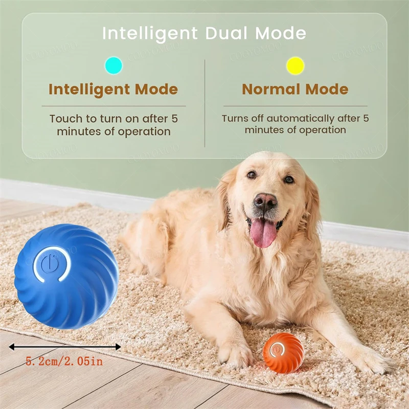 Smart Dog Toys Ball Electronic Interactive Pet Toy Moving Ball USB Automatic Moving Bouncing for Puppy Birthday gift Cat Product Smart Dog Toys Ball Electronic Interactive Pet Toy Moving Ball USB Automatic Moving Bouncing for Puppy Birthday gift Cat Product