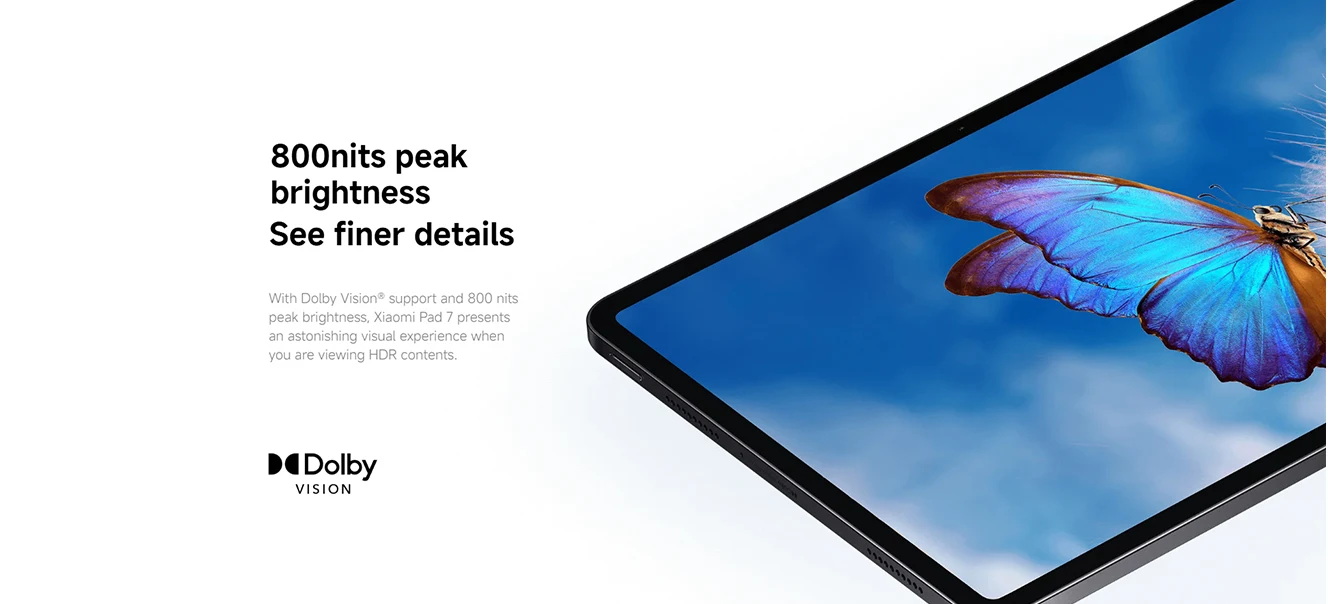 Global Version Xiaomi Pad 7 Snapdragon 7+ Gen 3 Octa-core CPU Tablet 8850mAh 13MP Camera 11.2