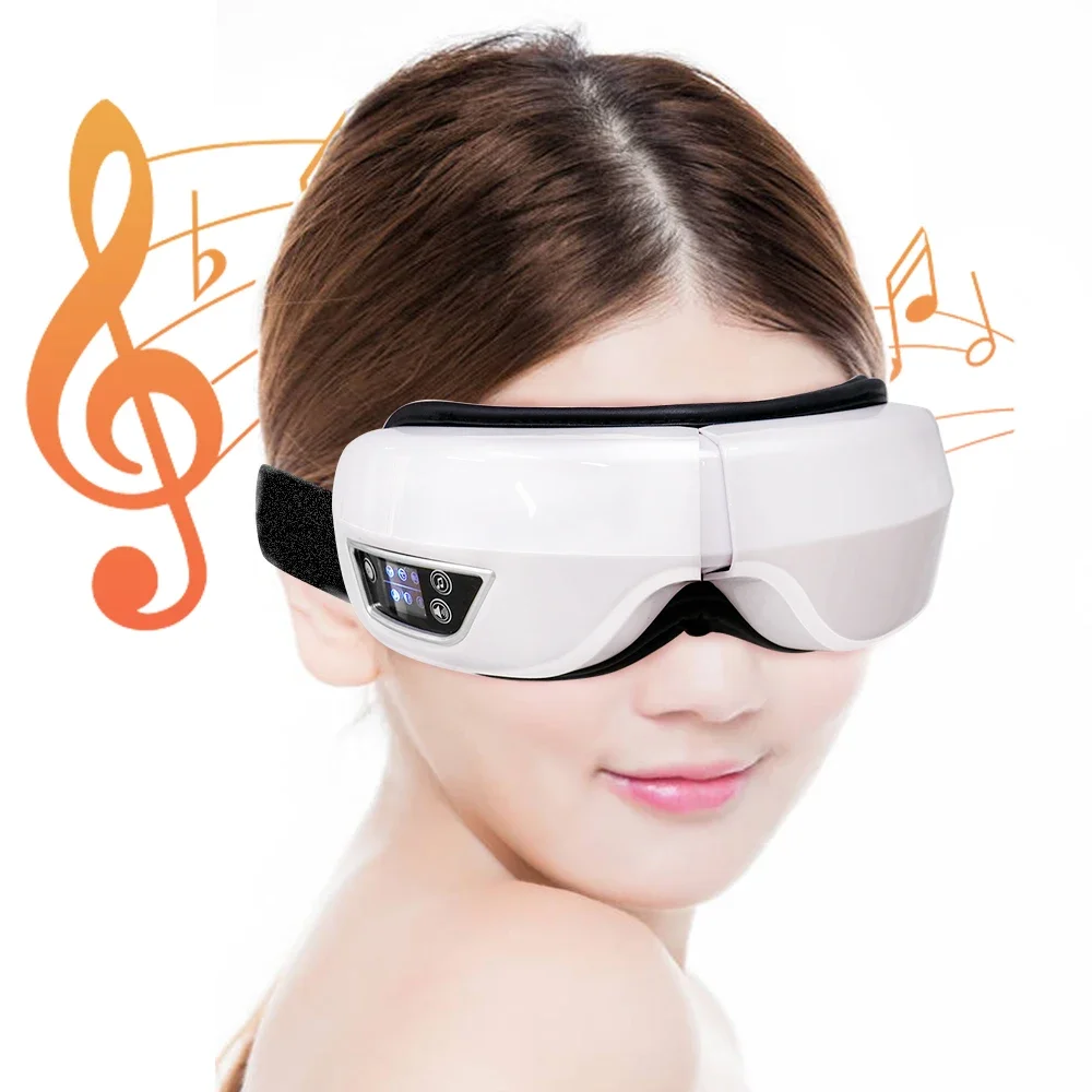 6D Smart Vibration Eye Massager Airbag Compress Eye Care Instrument Bluetooth Music Eye Massage Sleepping Mask Eye Relax Fatigue 6D Smart Vibration Eye Massager Airbag Compress Eye Care Instrument Bluetooth Music Eye Massage Sleepping Mask Eye Relax Fatigue