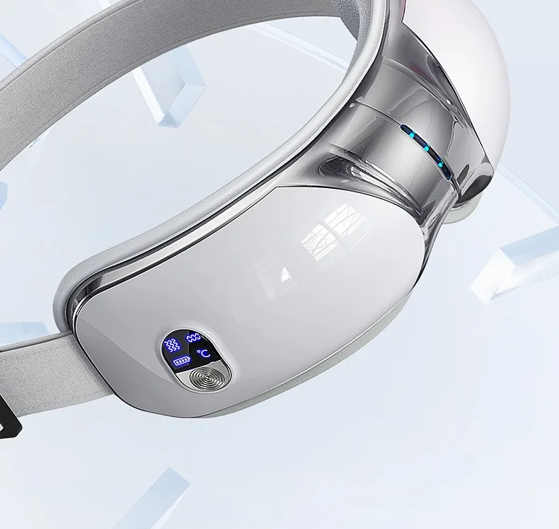 Eye Massage Instrument Vibration Double Wrap-around Airbag Pressure Hot Compress Massager Bluetooth Music Relax Eye Care Eye Massage Instrument Vibration Double Wrap-around Airbag Pressure Hot Compress Massager Bluetooth Music Relax Eye Care