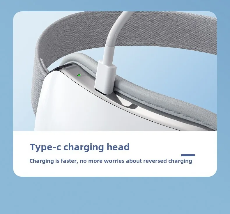 Eye Massage Instrument Vibration Double Wrap-around Airbag Pressure Hot Compress Massager Bluetooth Music Relax Eye Care Eye Massage Instrument Vibration Double Wrap-around Airbag Pressure Hot Compress Massager Bluetooth Music Relax Eye Care