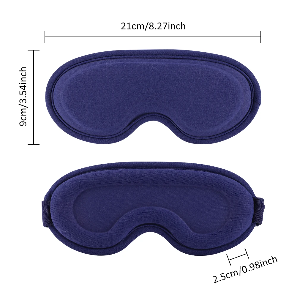 Electric Eye Mask 3D Massage Constant Temperature Hot Compress & Virbration & Smart Timing Sleep Shading Relieve Eye Fatigue