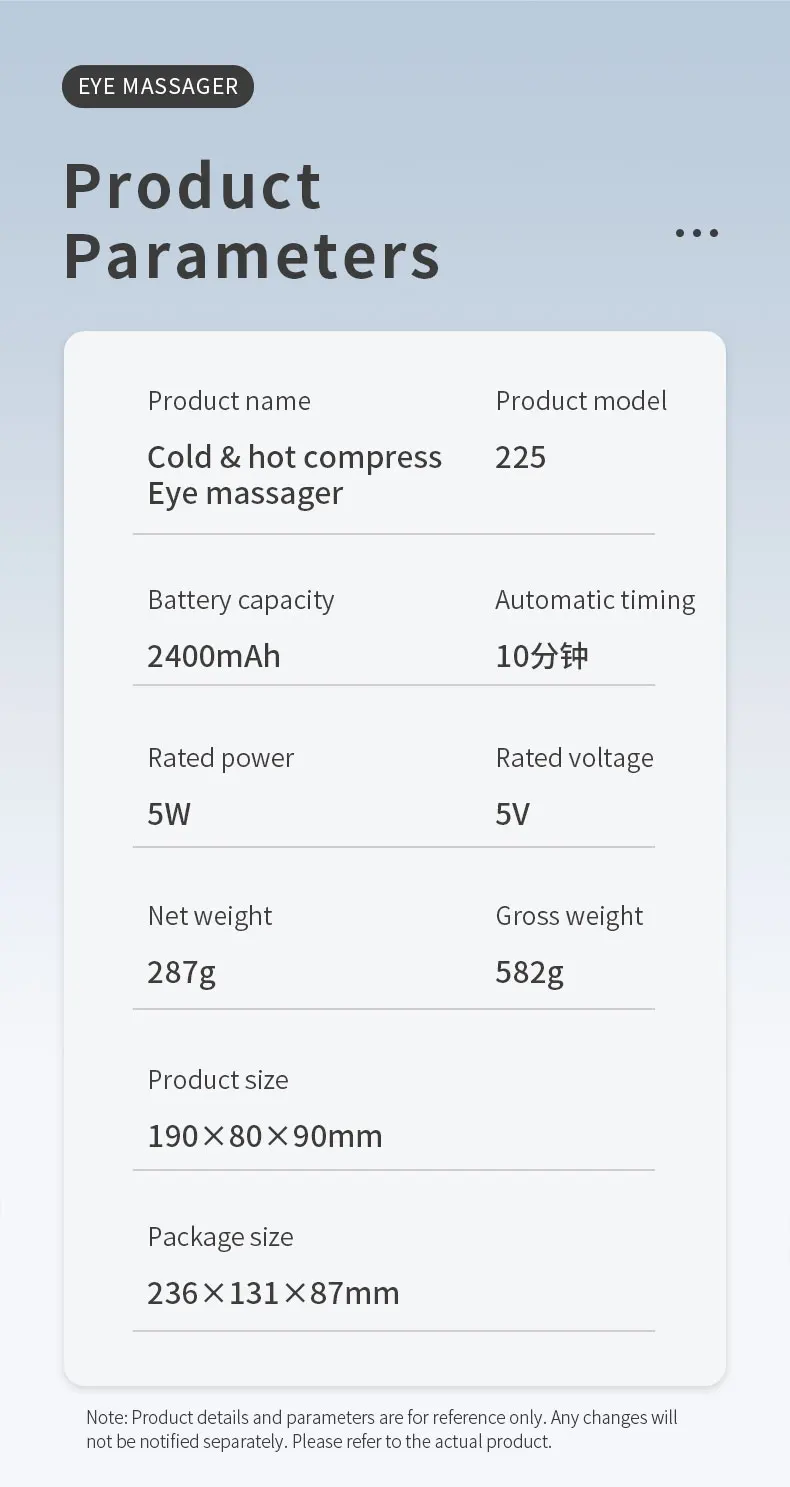 Eye Massager with Heat and Cooling 12 Vibration Node Rechargeable Eye Care Device with Bluetooth for Puffiness and Improve Sleep Eye Massager with Heat and Cooling 12 Vibration Node Rechargeable Eye Care Device with Bluetooth for Puffiness and Improve Sleep