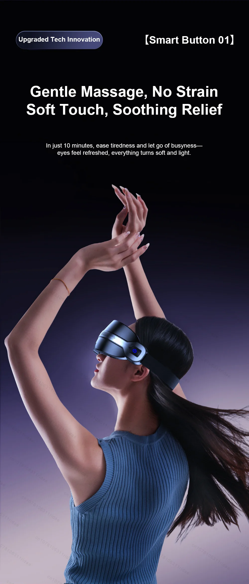 Electric Steam Eye Massager Warm Spa Eye Steamer Acupressure Kneading Massage Eyes Bluetooth Relieve Eye Fatigue Massage Relax Electric Steam Eye Massager Warm Spa Eye Steamer Acupressure Kneading Massage Eyes Bluetooth Relieve Eye Fatigue Massage Relax