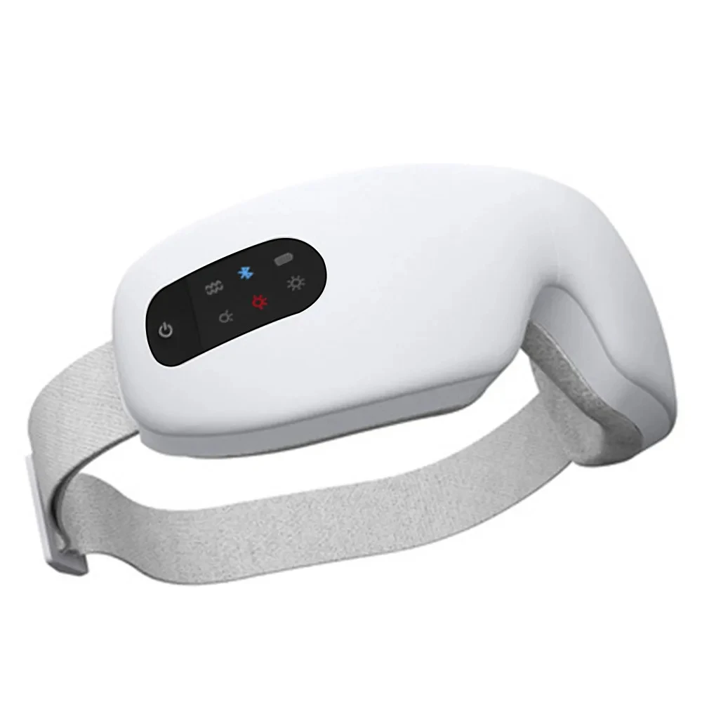 All-in-One Bluetooth Eye Massager – 4D Air Pressure, Vibration  Smart Mask with Wireless Charging for Eye Care & Relaxation