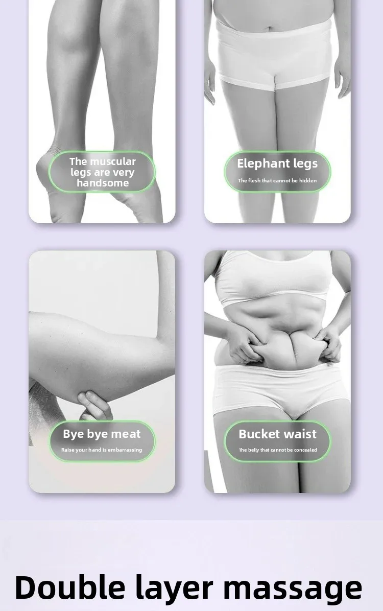 Newest 28 Wheel Annular Leg Clamp Massager Relax  Massager Anti-cellulite Massager Body Slimming Roller Massage for Body