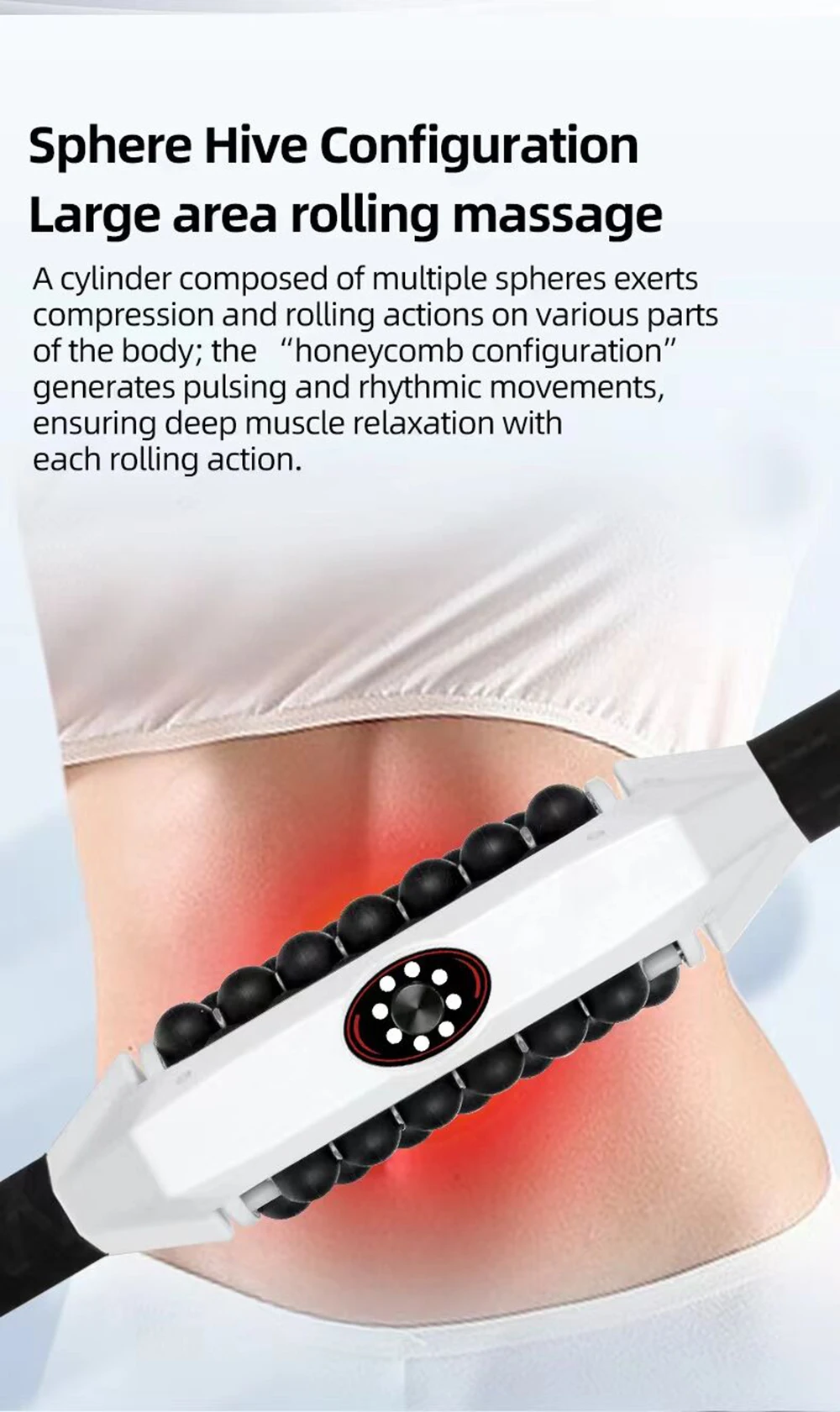 Rechargeable Roller for Muscle Body Relaxing High Frequency Rolling Massage Anti-Cellulite Body Shapping Slimming Machine Rechargeable Roller for Muscle Body Relaxing High Frequency Rolling Massage Anti-Cellulite Body Shapping Slimming Machine