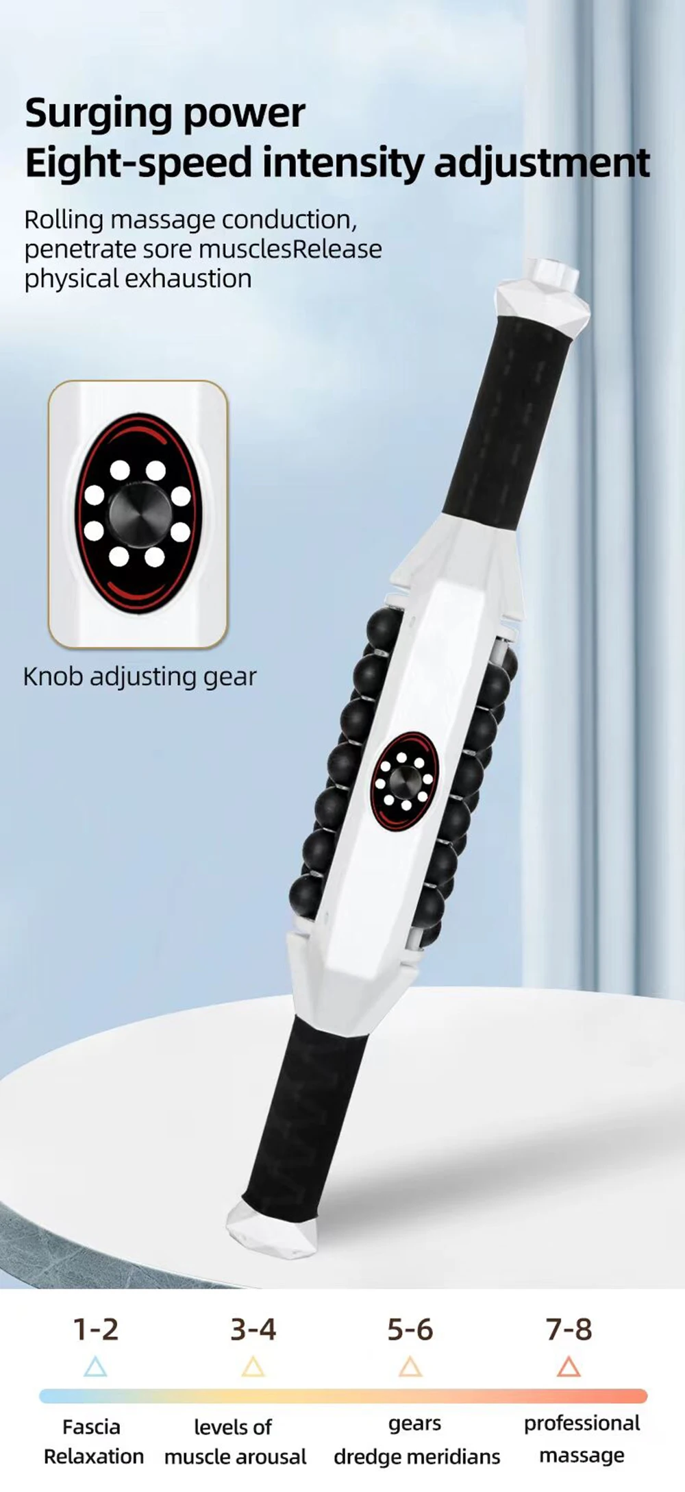 Rechargeable Roller for Muscle Body Relaxing High Frequency Rolling Massage Anti-Cellulite Body Shapping Slimming Machine Rechargeable Roller for Muscle Body Relaxing High Frequency Rolling Massage Anti-Cellulite Body Shapping Slimming Machine