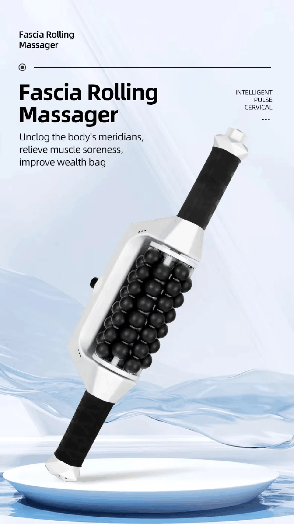 Rechargeable Roller for Muscle Body Relaxing High Frequency Rolling Massage Anti-Cellulite Body Shapping Slimming Machine Rechargeable Roller for Muscle Body Relaxing High Frequency Rolling Massage Anti-Cellulite Body Shapping Slimming Machine